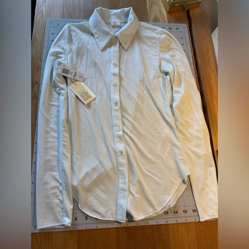 Aritzia Wilfred Pose Button up